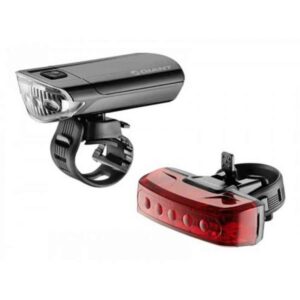 Bộ Đèn Trước Sau Xe Đạp Pin AA 20 & 10 Lumen GIANT Numen Combo 4 Bicycle Light