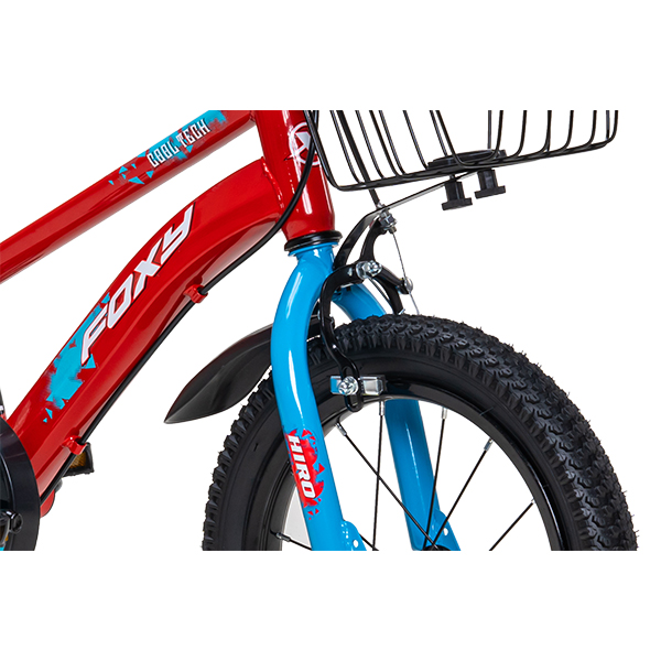 Xe Đạp Trẻ Em Youth FOXY Hiro 2 – Bánh 14 Inches 8 Hiro2 Red 4