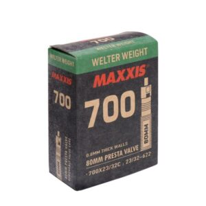 Ruột Xe Đạp 700×23/32C 80mm Van Nhỏ (Presta) MAXXIS Welter Weight Bicycle Tube