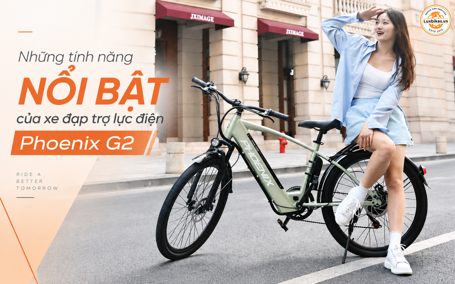 Những tính năng nổi bật của xe đạp trợ lực điện Phoenix G2