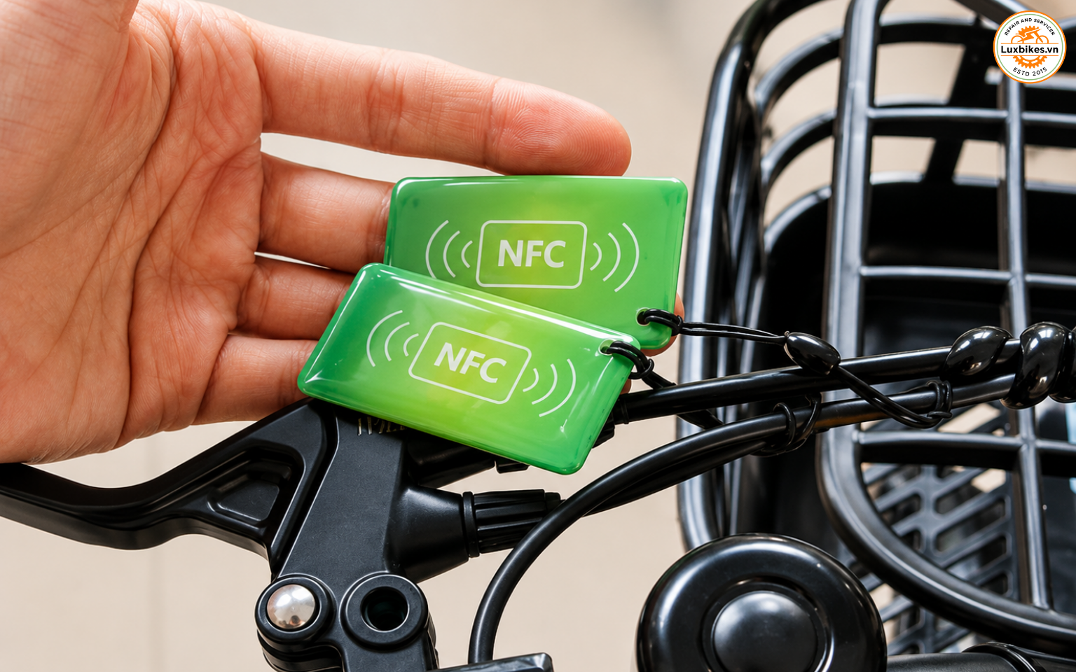 Khóa NFC thuận tiện khi khởi động xe