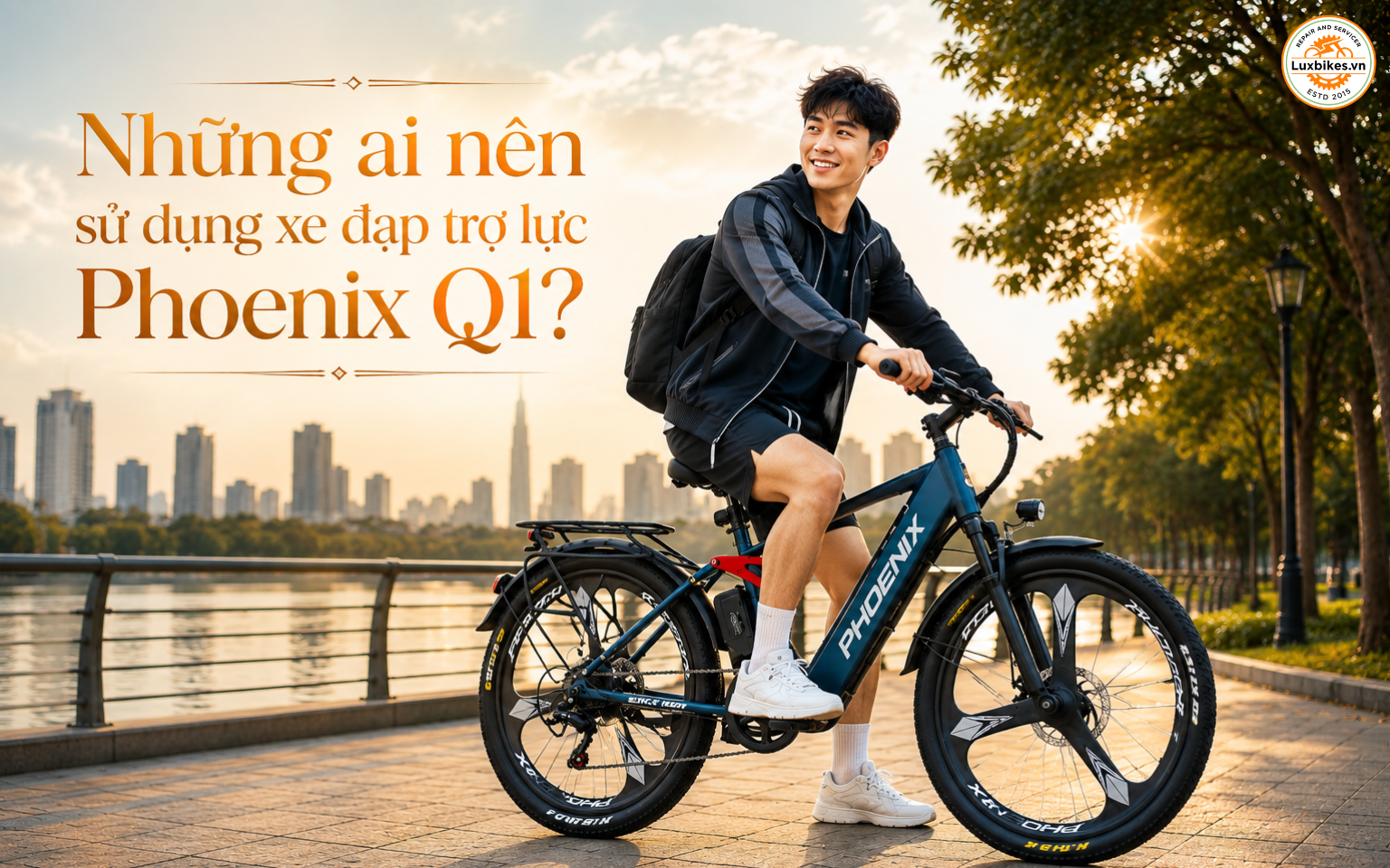 Xe Đạp Trợ Lực Phoenix Q1 10 Những ai nên sử dụng xe đạp trợ lực Phoenix Q1?