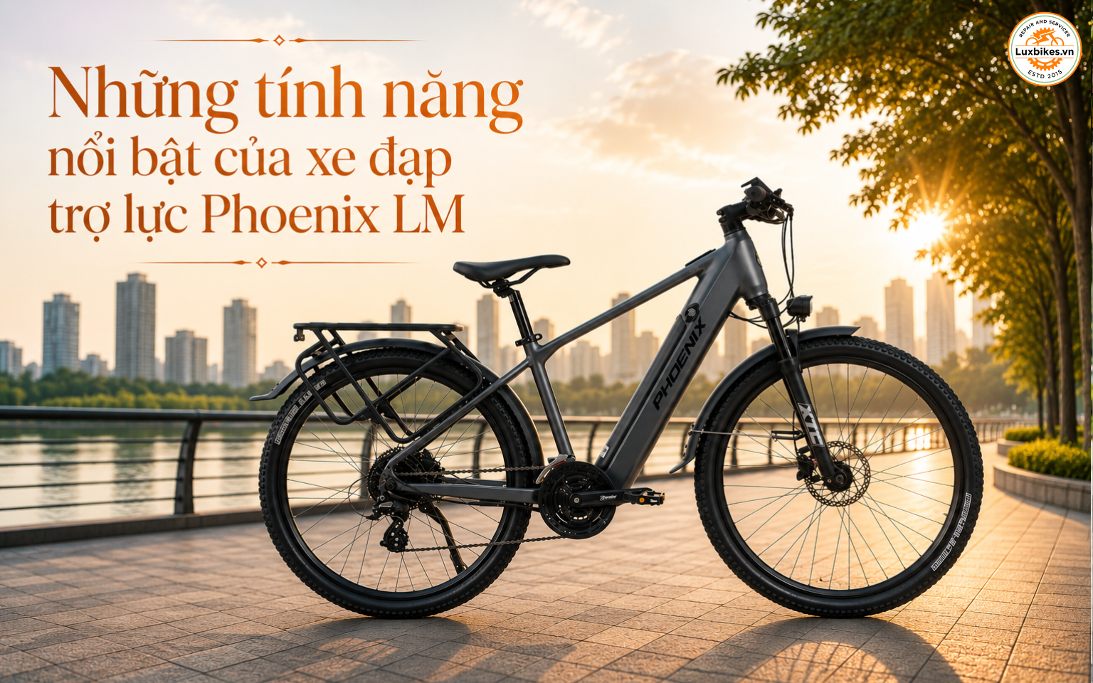Xe Đạp Trợ Lực Phoenix LM 4 Những tính năng nổi bật của xe đạp trợ lực Phoenix LM