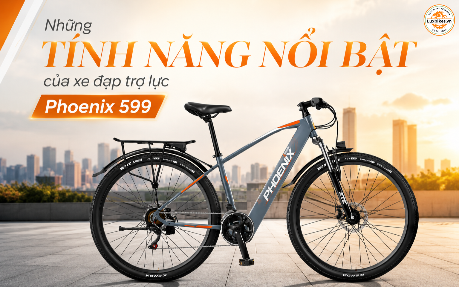 Những tính năng nổi bật của xe đạp trợ lực Phoenix 599