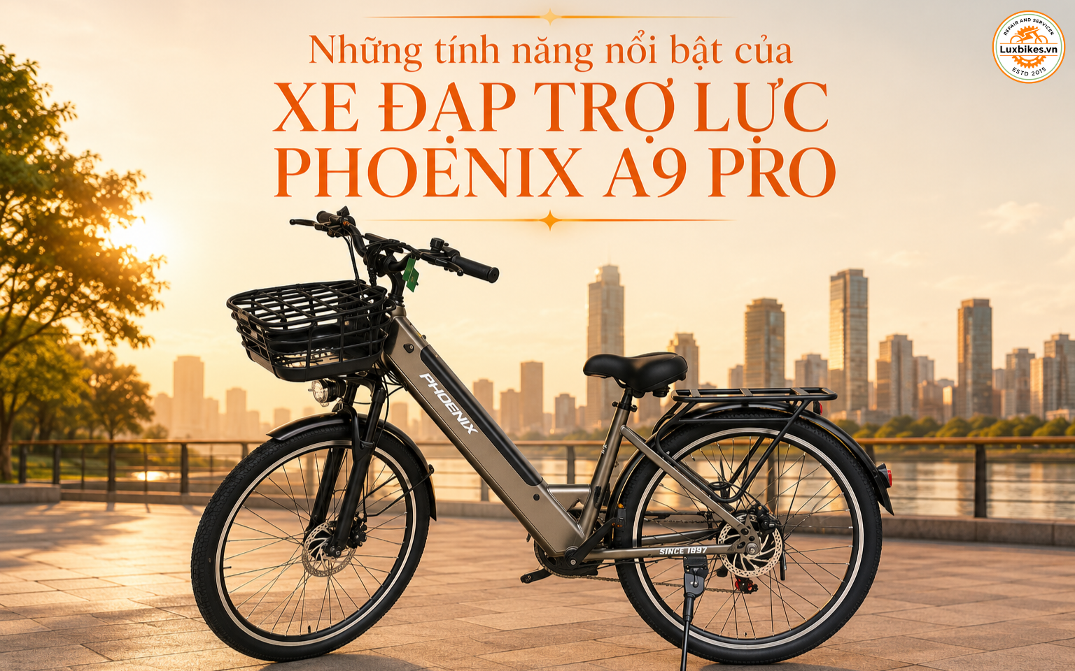 Những tính năng nổi bật của xe đạp trợ lực Phoenix A9 Pro