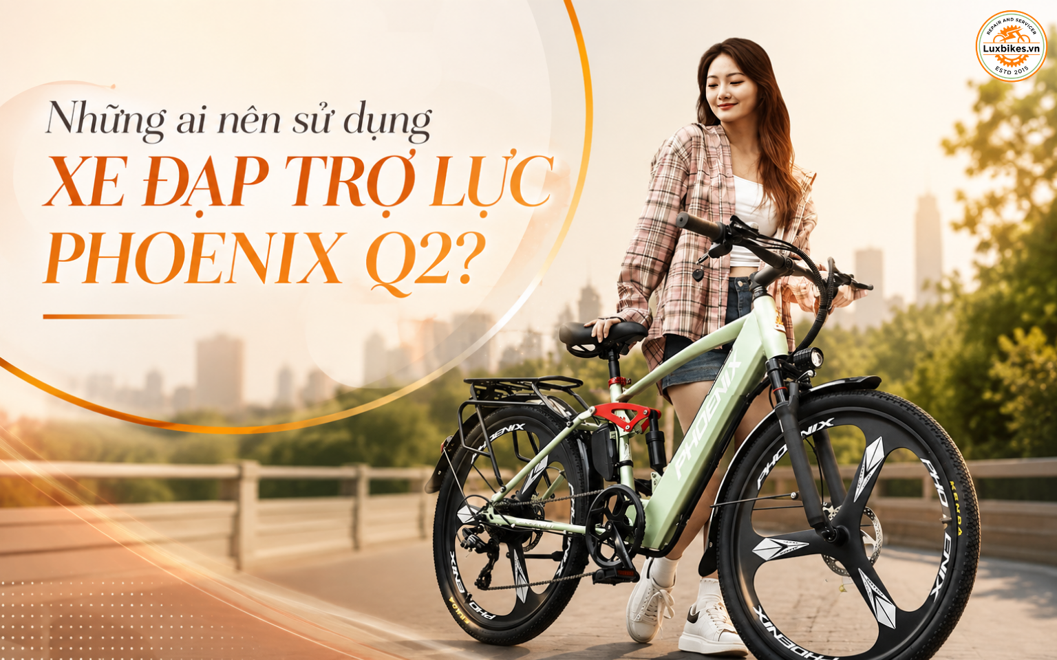 Xe đạp trợ lực Phoenix Q2 9 Những ai nên sử dụng xe đạp trợ lực Phoenix Q2?