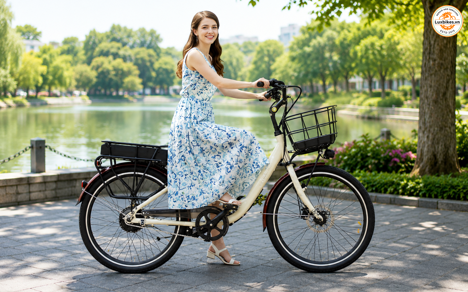 Những tính năng nổi bật của xe đạp trợ lực Sallway Lady 24