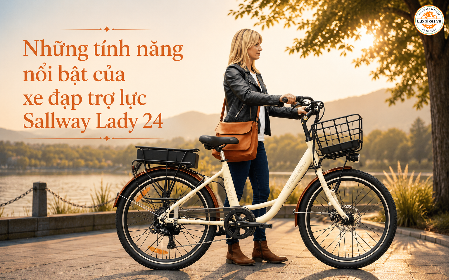 Những tính năng nổi bật của xe đạp trợ lực Sallway Lady 24
