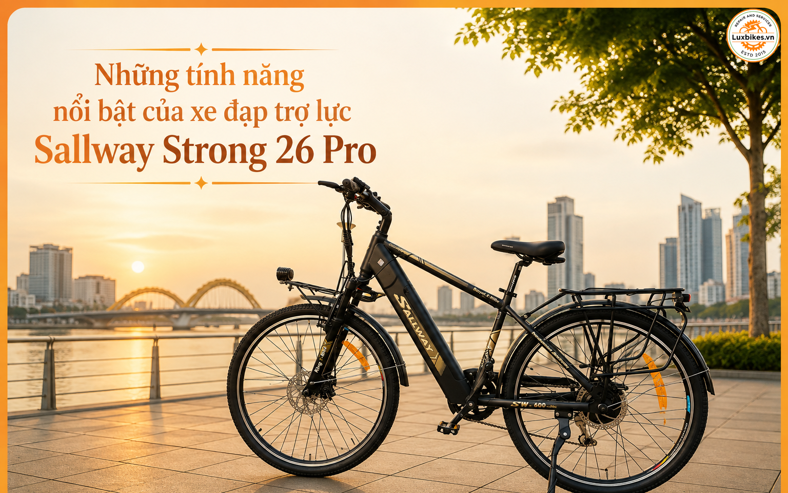 Những tính năng nổi bật của xe đạp trợ lực Sallway Strong 26 Pro