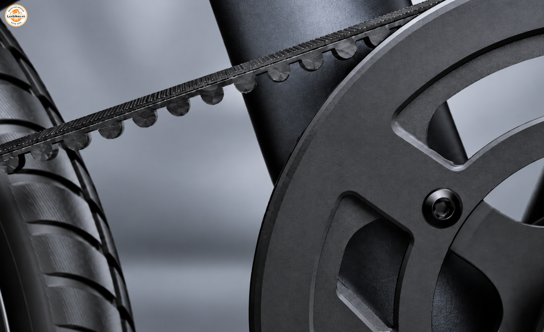 Truyền động đai carbon sạch và ít bảo dưỡng