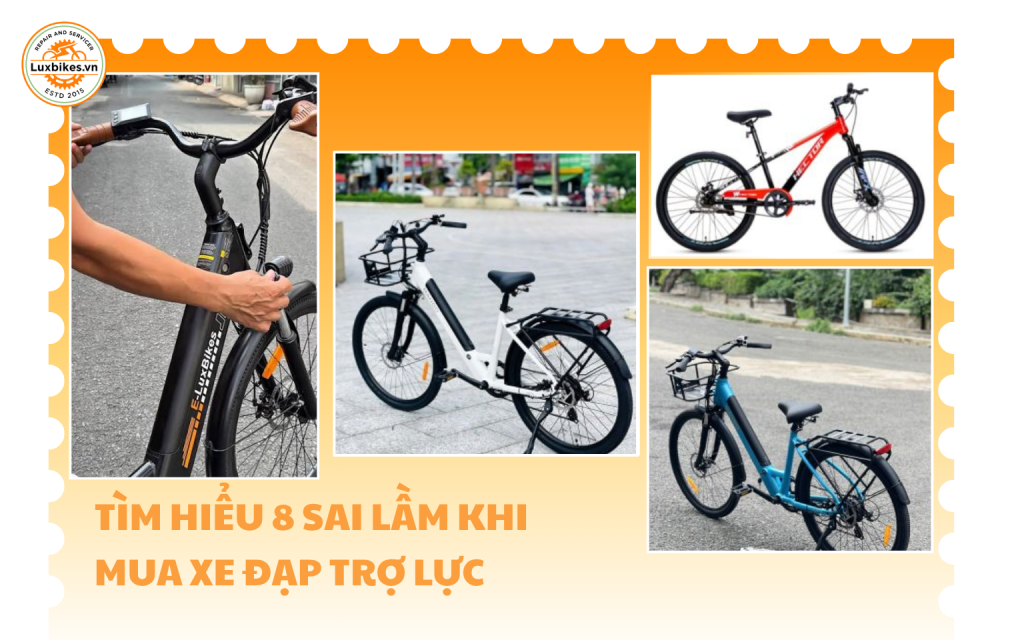 Tìm Hiểu 8 Sai Lầm Khi Mua Xe Đạp Trợ Lực Lần Đầu 1 Tìm Hiểu 8 Sai Lầm Khi Mua Xe Đạp Trợ Lực