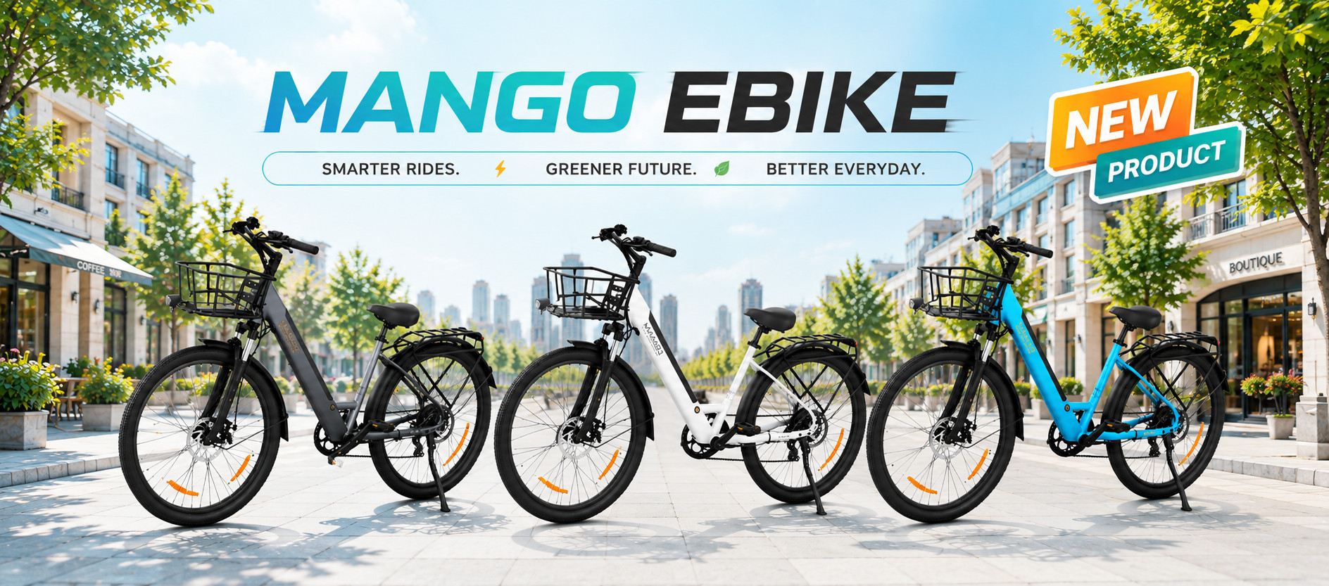 Xe đạp trợ lực điện Mango M26 Pro