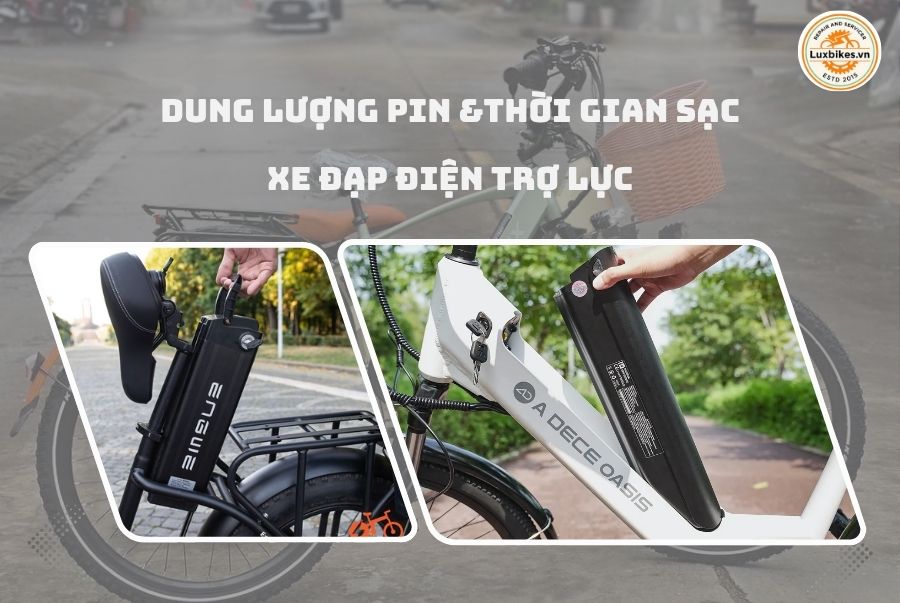 Bật Mí Kinh Nghiệm Chọn Mua Xe Đạp Trợ Lực Phù Hợp, Giá Tốt 4 Tìm hiểu về dung lượng pin và thời gian sạc