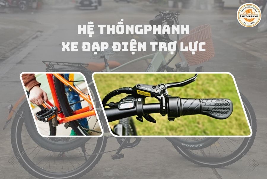 Bật Mí Kinh Nghiệm Chọn Mua Xe Đạp Trợ Lực Phù Hợp, Giá Tốt 5 Tìm hiểu về hệ thống phanh khi mua xe đạp trợ lực điện