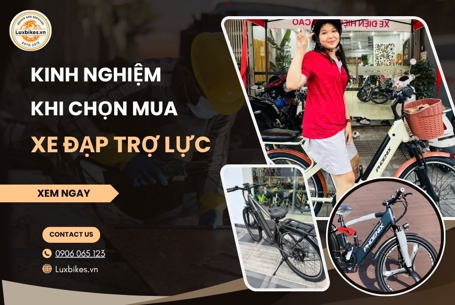 Bật Mí Kinh Nghiệm Chọn Mua Xe Đạp Trợ Lực Phù Hợp, Giá Tốt 1 Kinh Nghiem Khi Mua Xe Dap Tro Luc Luxbikes