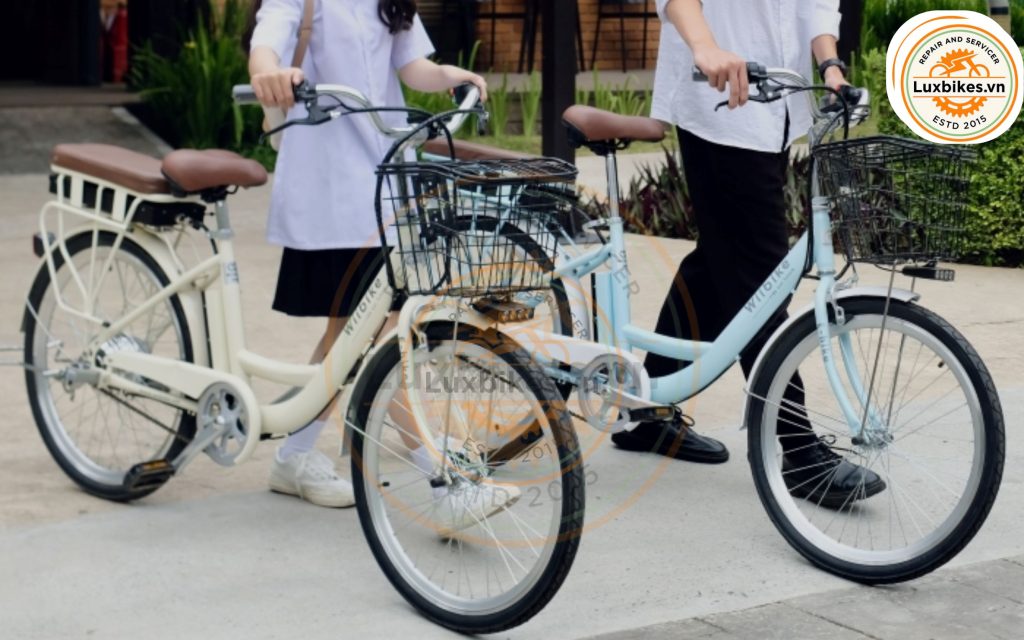 Bật Mí Kinh Nghiệm Chọn Mua Xe Đạp Trợ Lực Phù Hợp, Giá Tốt 6 Xe đạp trợ lực điện nữ Wiibike Mira City