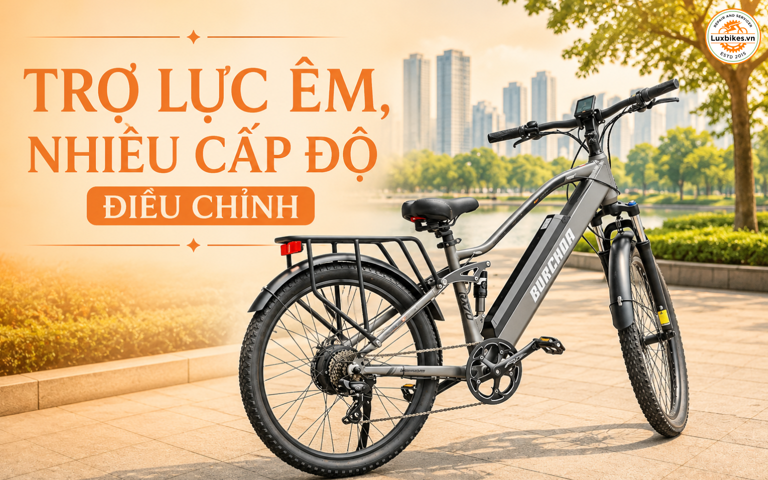 Cách chọn xe đạp trợ lực cho người lớn tuổi 