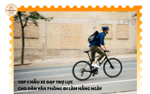 Top 5 Mẫu Xe Đạp Trợ Lực Cho Dân Văn Phòng Đi Làm Hằng Ngày