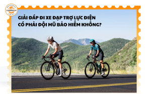 Giải Đáp Đi Xe Đạp Trợ Lực Điện Có Phải Đội Mũ Bảo Hiểm Không?