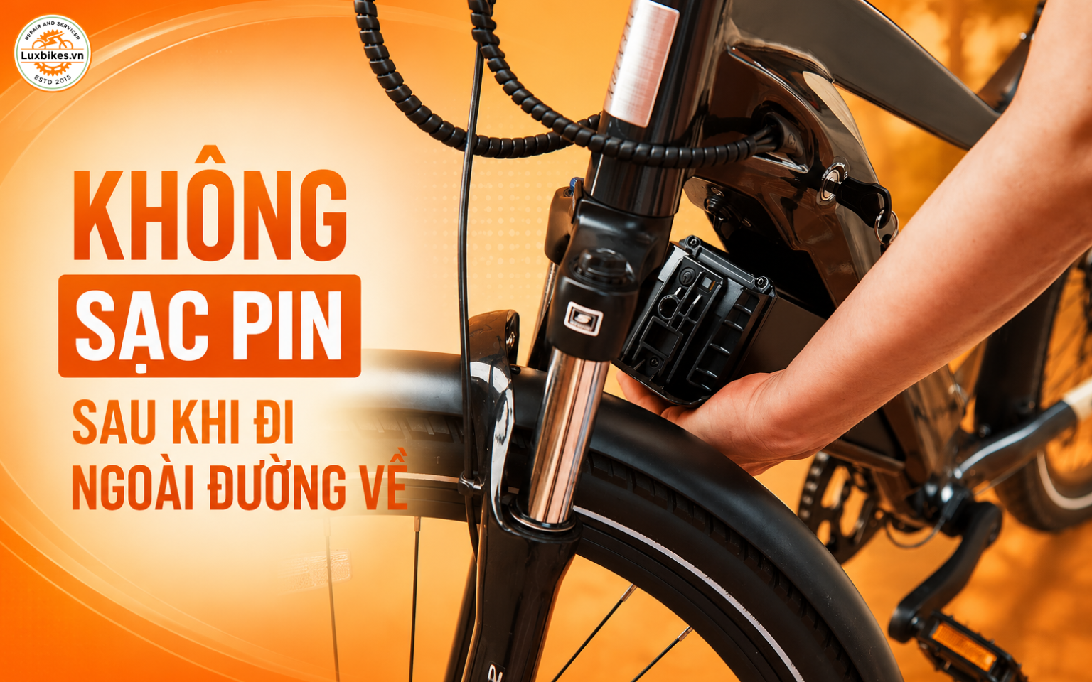 Kinh nghiệm giúp bảo quản pin xe đạp trợ lực hiệu quả
