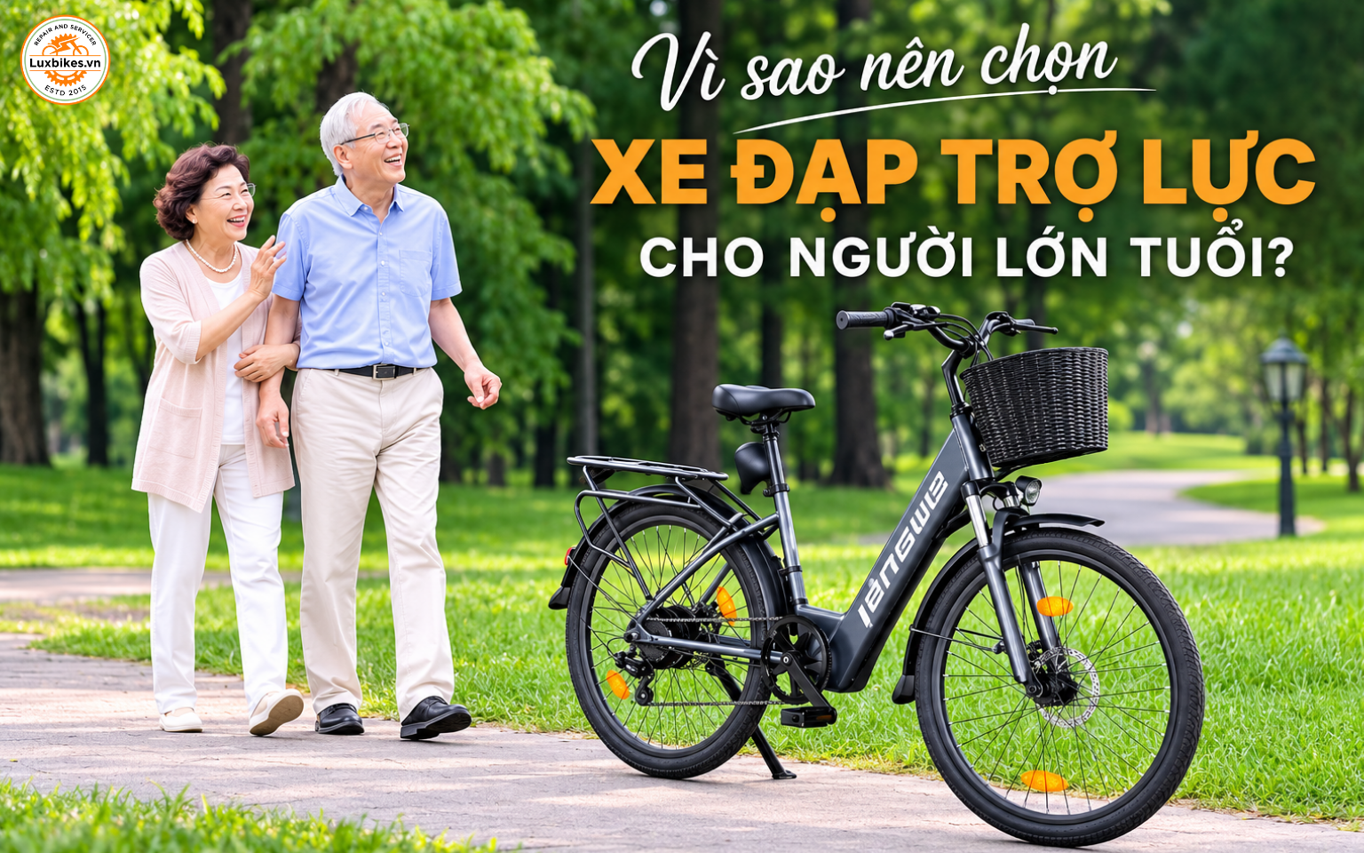 Top 7 Xe Đạp Trợ Lực Cho Người Lớn Tuổi An Toàn, Dễ Đi 2 Vì sao nên chọn xe đạp trợ lực cho người lớn tuổi?