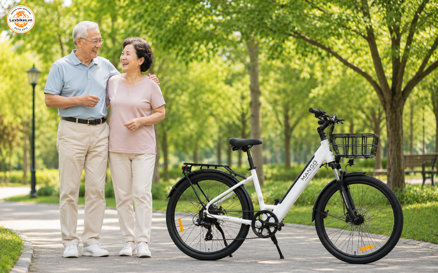 Top 7 Xe Đạp Trợ Lực Cho Người Lớn Tuổi An Toàn, Dễ Đi 6 Top 7 mẫu xe đạp trợ lực cho người lớn tuổi được ưa chuộng