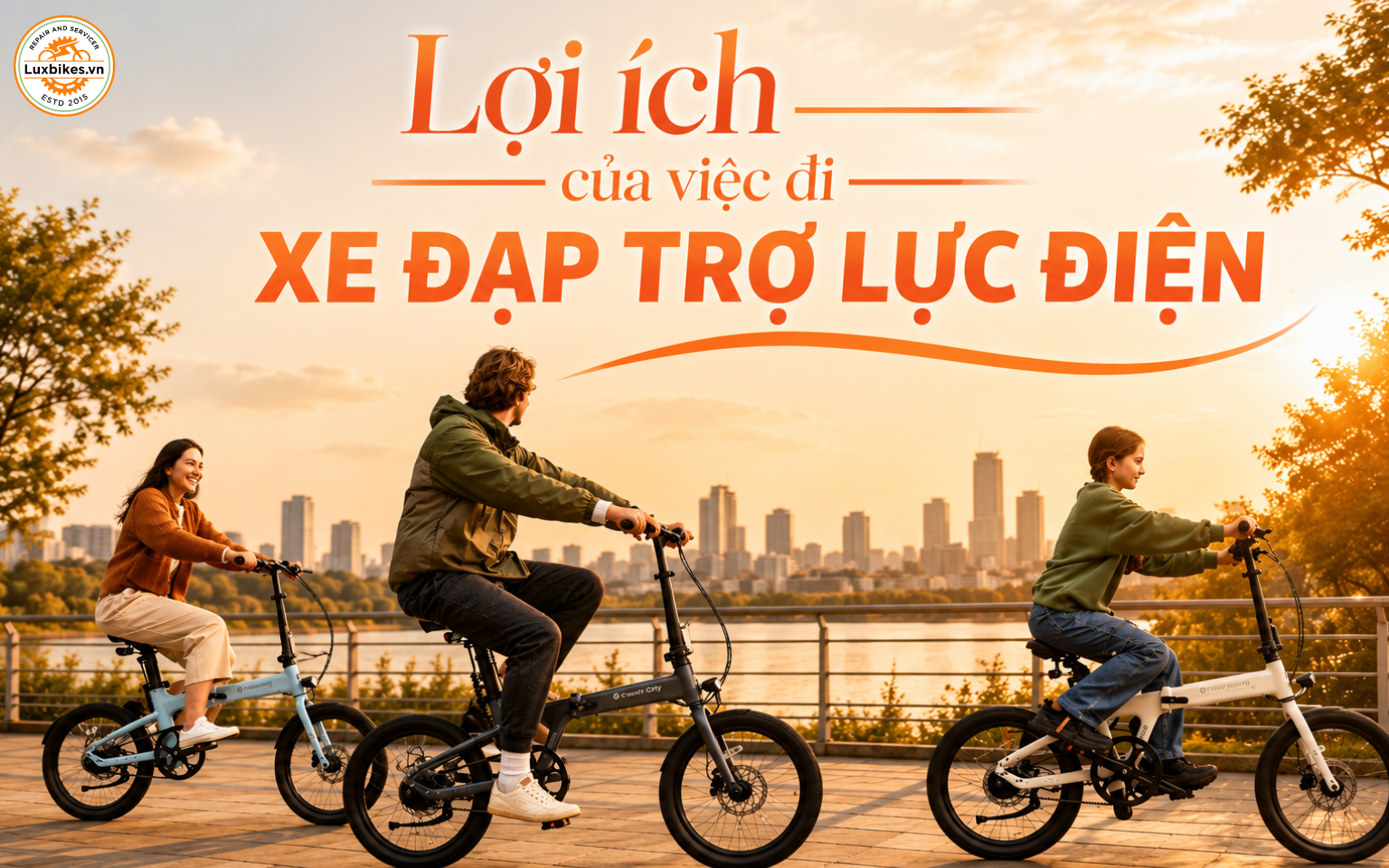Lợi ích của việc đi xe đạp trợ lực điện