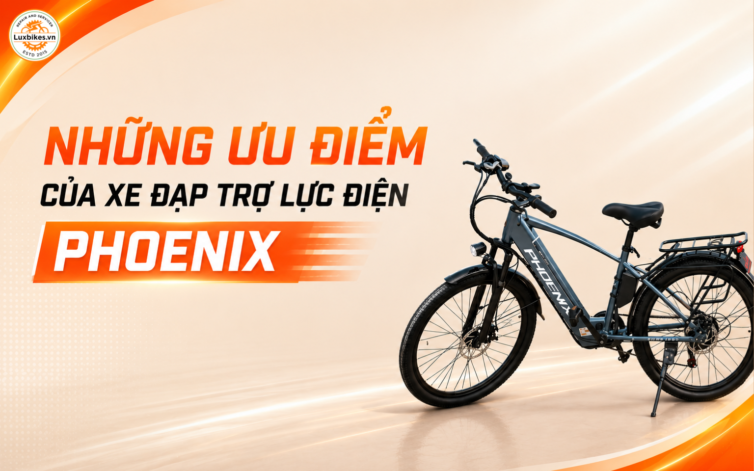 Top 5 Dòng Xe Đạp Trợ Lực Phoenix Pin Bền, Giá Tốt Hiện Nay 2 Những ưu điểm của xe đạp trợ lực điện Phoenix