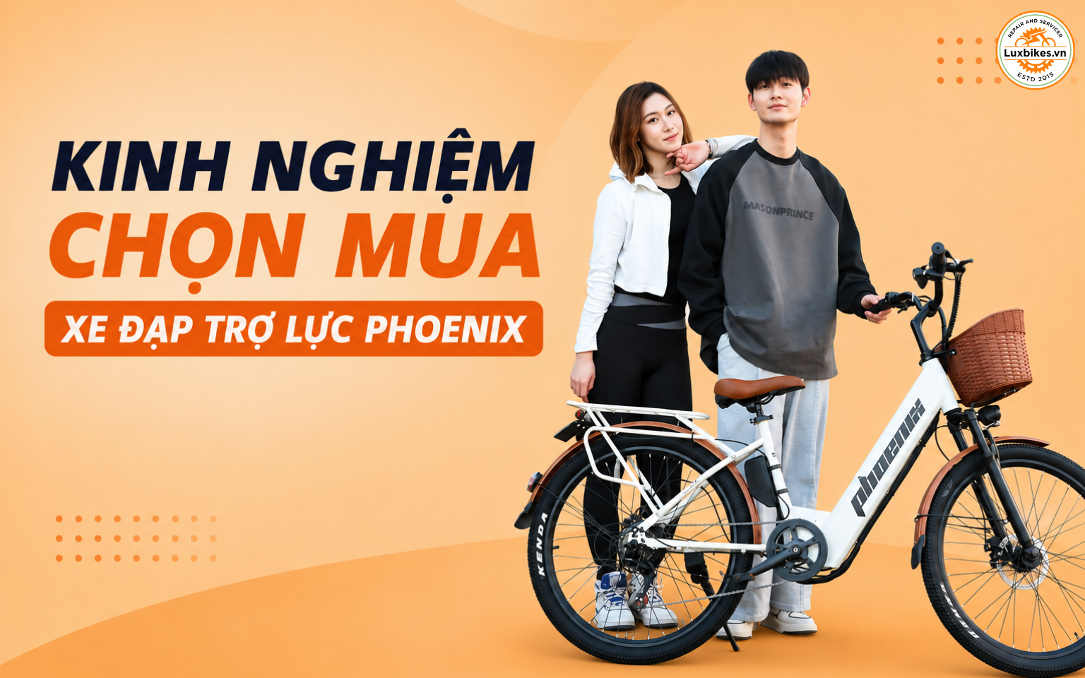 Kinh nghiệm chọn mua xe đạp trợ lực Phoenix