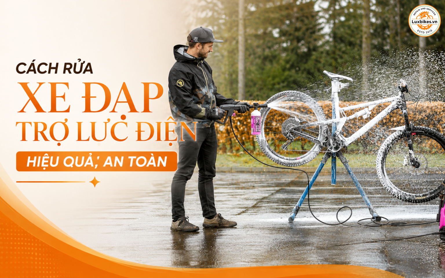 Cách Rửa Xe Đạp Trợ Lực Điện Đúng Chuẩn, An Toàn Cho Pin 4 Cách rửa xe đạp trợ lực điện hiệu quả, an toàn