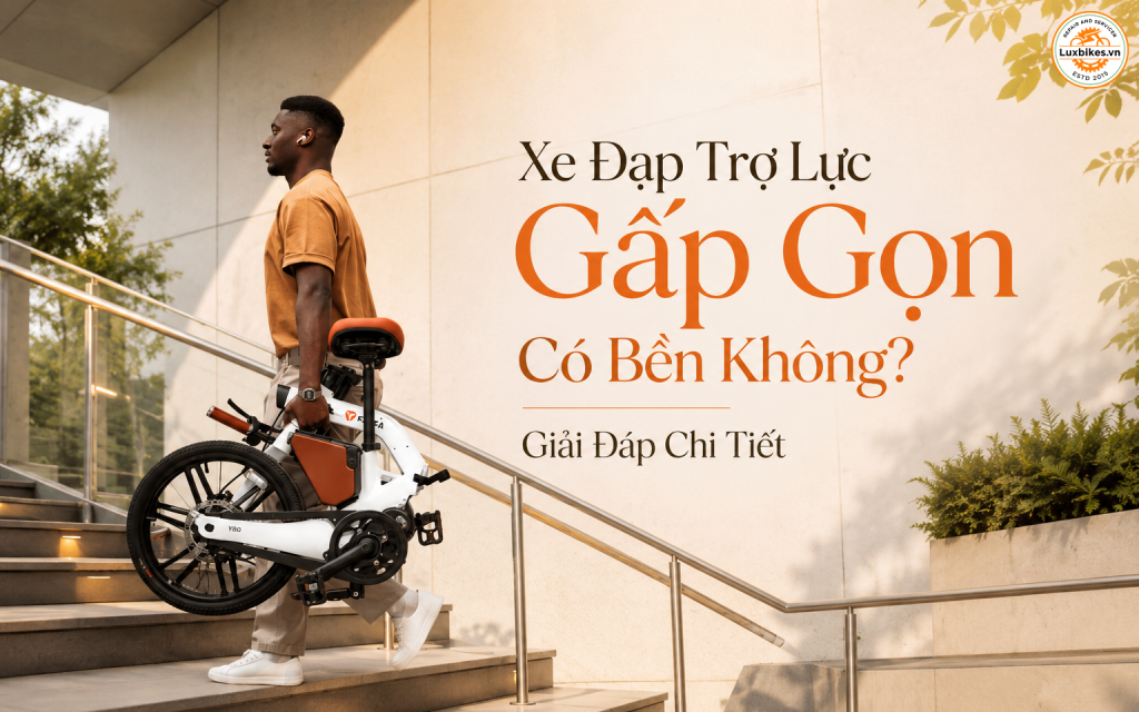 Xe Đạp Trợ Lực Gấp Gọn Có Bền Không? Giải Đáp Chi Tiết