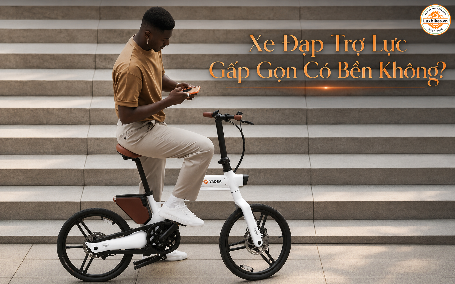 Xe đạp trợ lực gấp gọn có bền không?
