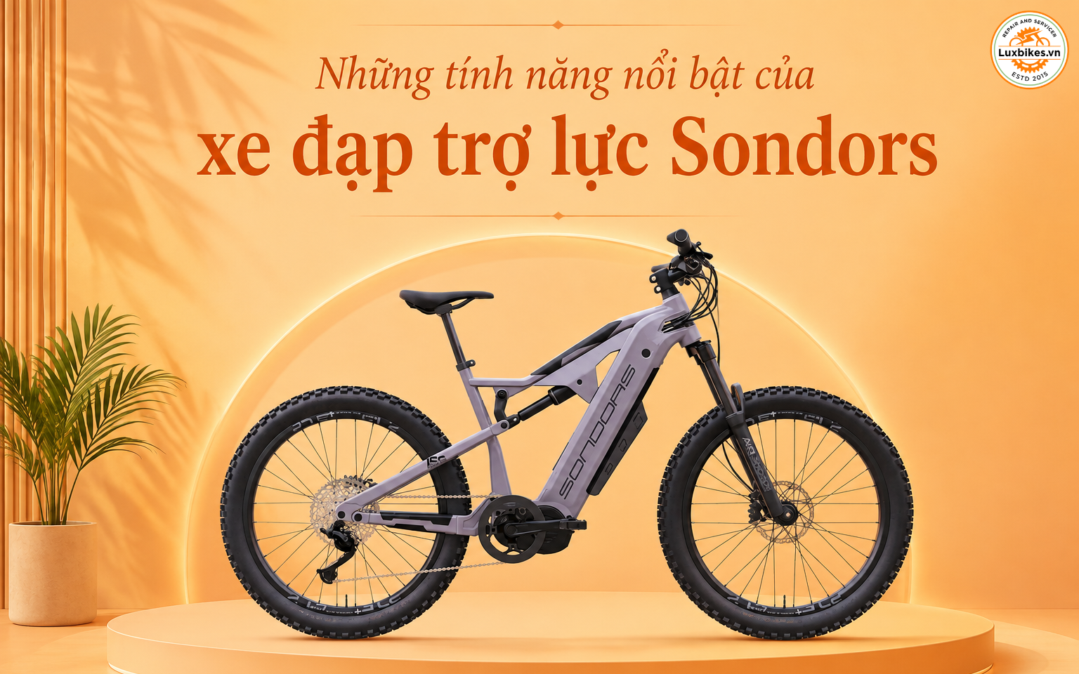 Những tính năng nổi bật của xe đạp trợ lực Sondors