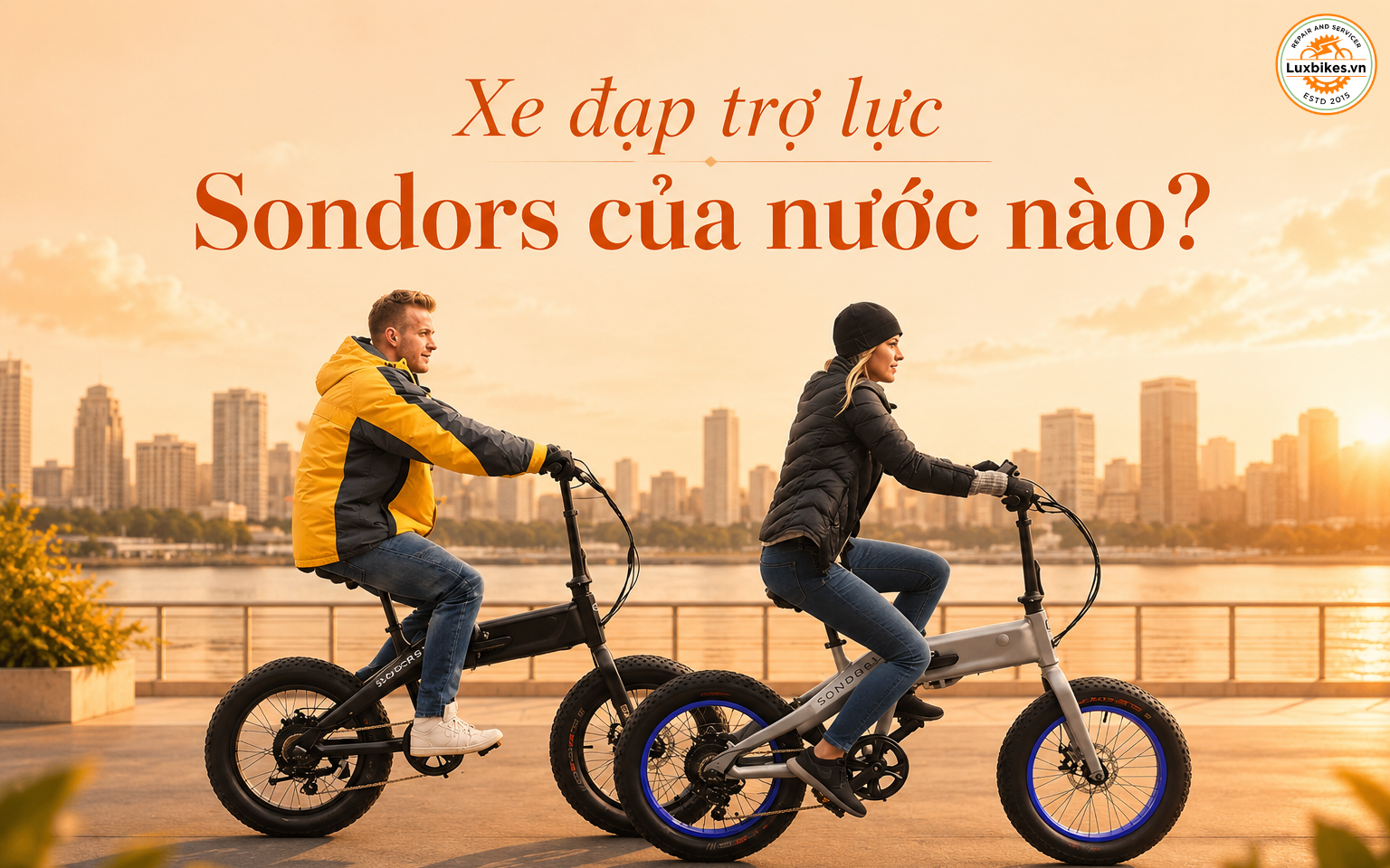 Xe đạp trợ lực Sondors của nước nào?