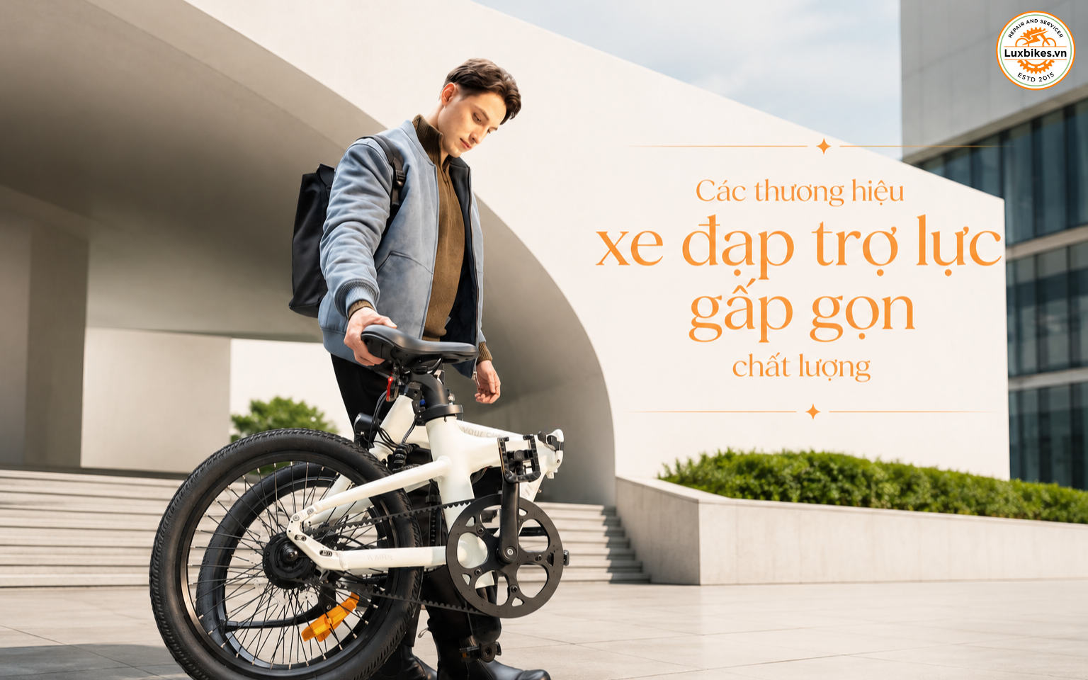 Các thương hiệu xe đạp trợ lực gấp gọn chất lượng
