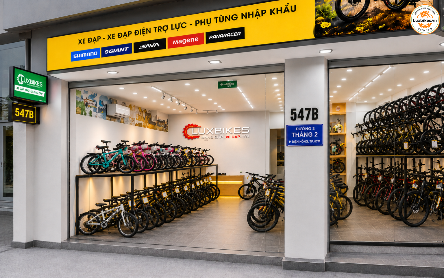 Cửa hàng xe đạp trợ lực gấp gọn chính hãng, cao cấp