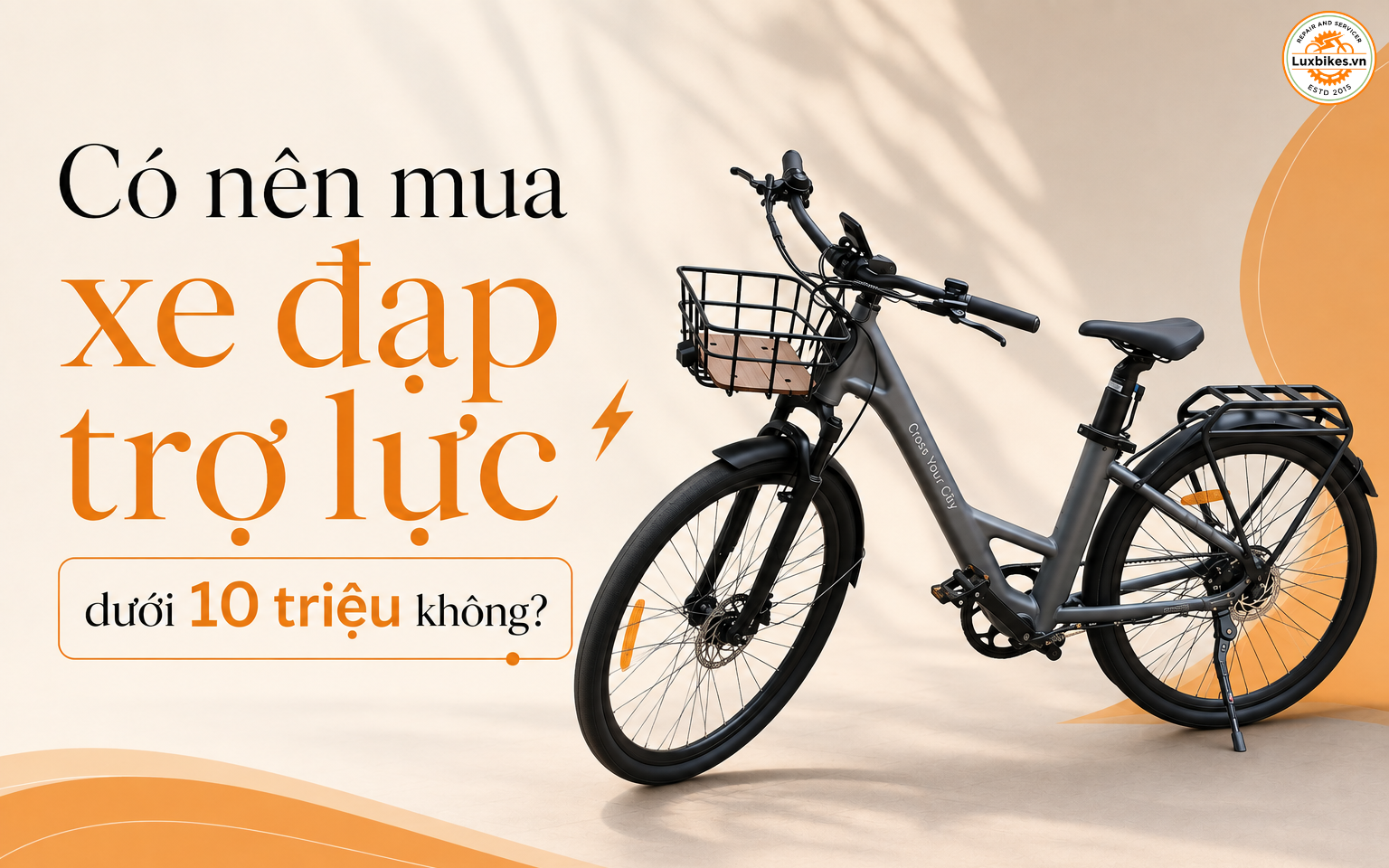 Có nên mua xe đạp trợ lực dưới 10 triệu không?