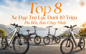 Top 8 Xe Đạp Trợ Lực Dưới 10 Triệu Pin Bền, Bán Chạy Nhất