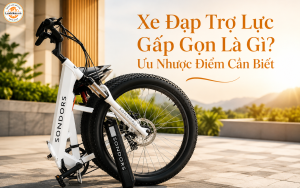 Xe Đạp Trợ Lực Gấp Gọn Là Gì? Ưu Nhược Điểm Cần Biết