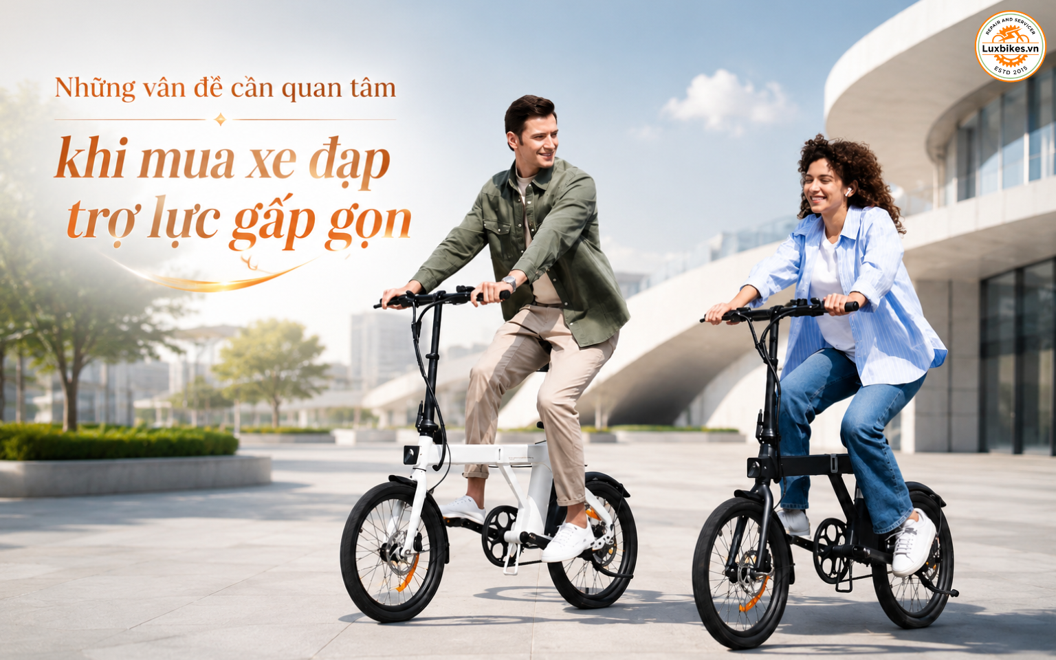 Những vấn đề cần quan tâm khi mua xe đạp trợ lực gấp gọn