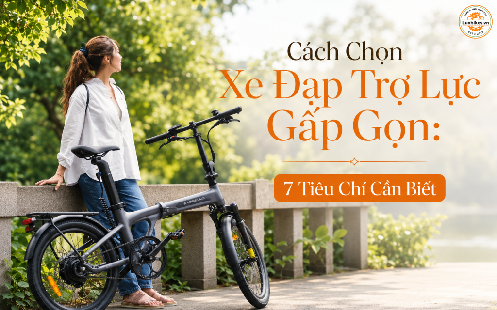 Cách Chọn Xe Đạp Trợ Lực Gấp Gọn: 7 Tiêu Chí Cần Biết