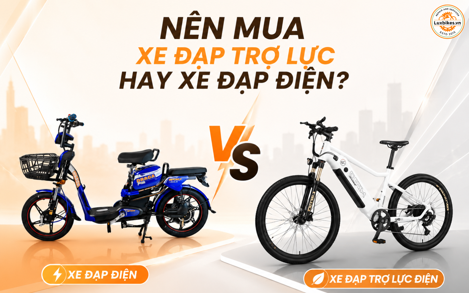 Nên Mua Xe Đạp Trợ Lực Hay Xe Đạp Điện? So Sánh Chi Tiết Để Chọn Đúng Nhu Cầu 5 Nên mua xe đạp trợ lực hay xe đạp điện?