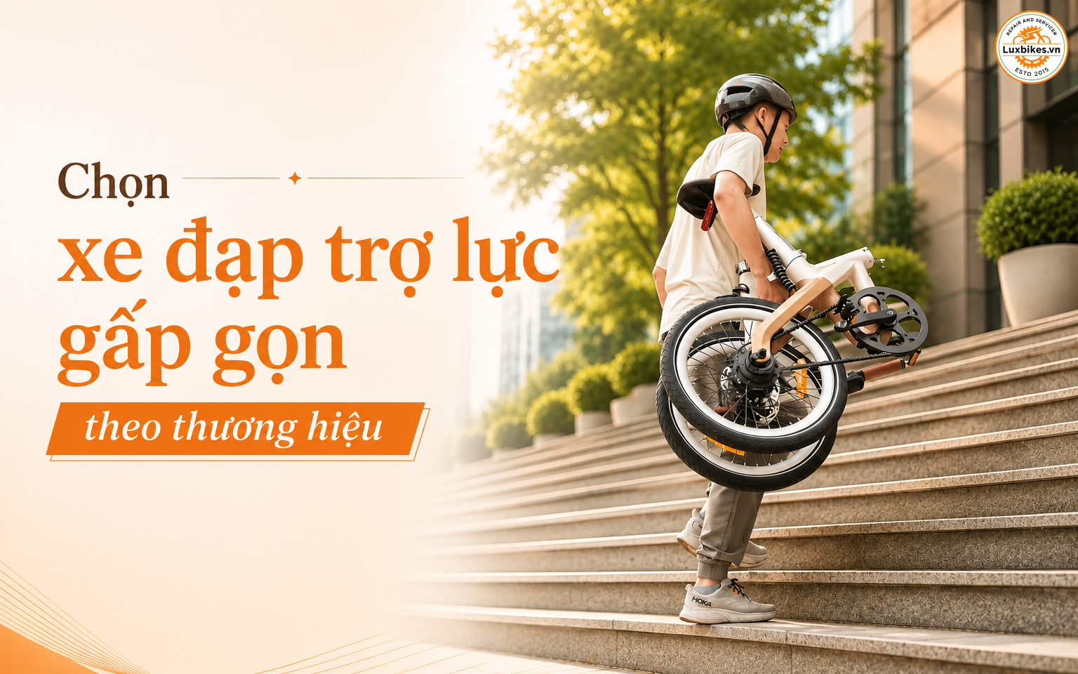 Chọn xe đạp trợ lực gấp gọn theo thương hiệu