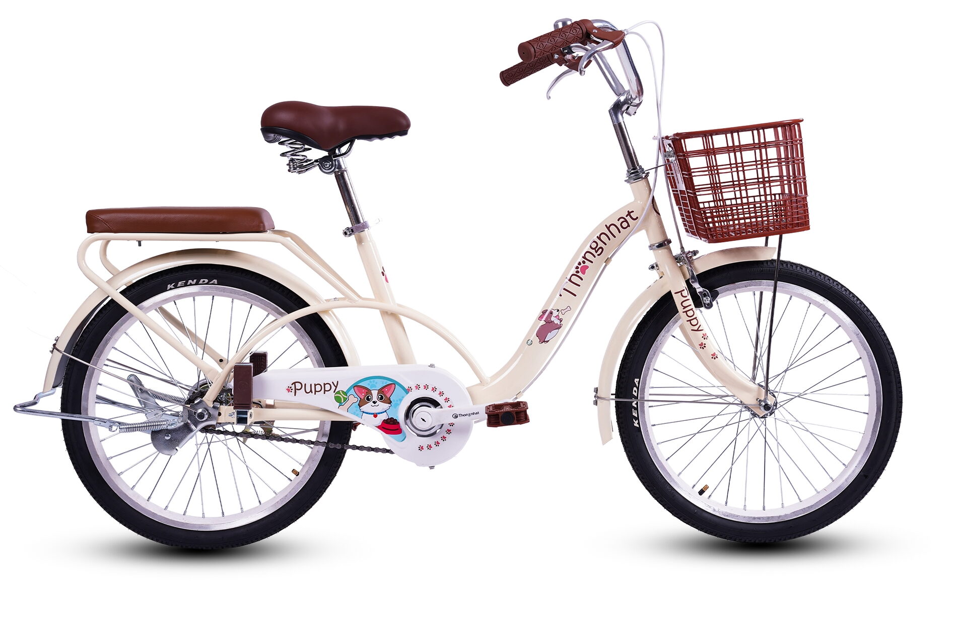 Xe Đạp Trẻ Em Thống Nhất Puppy 20inch 3 Puppy Be