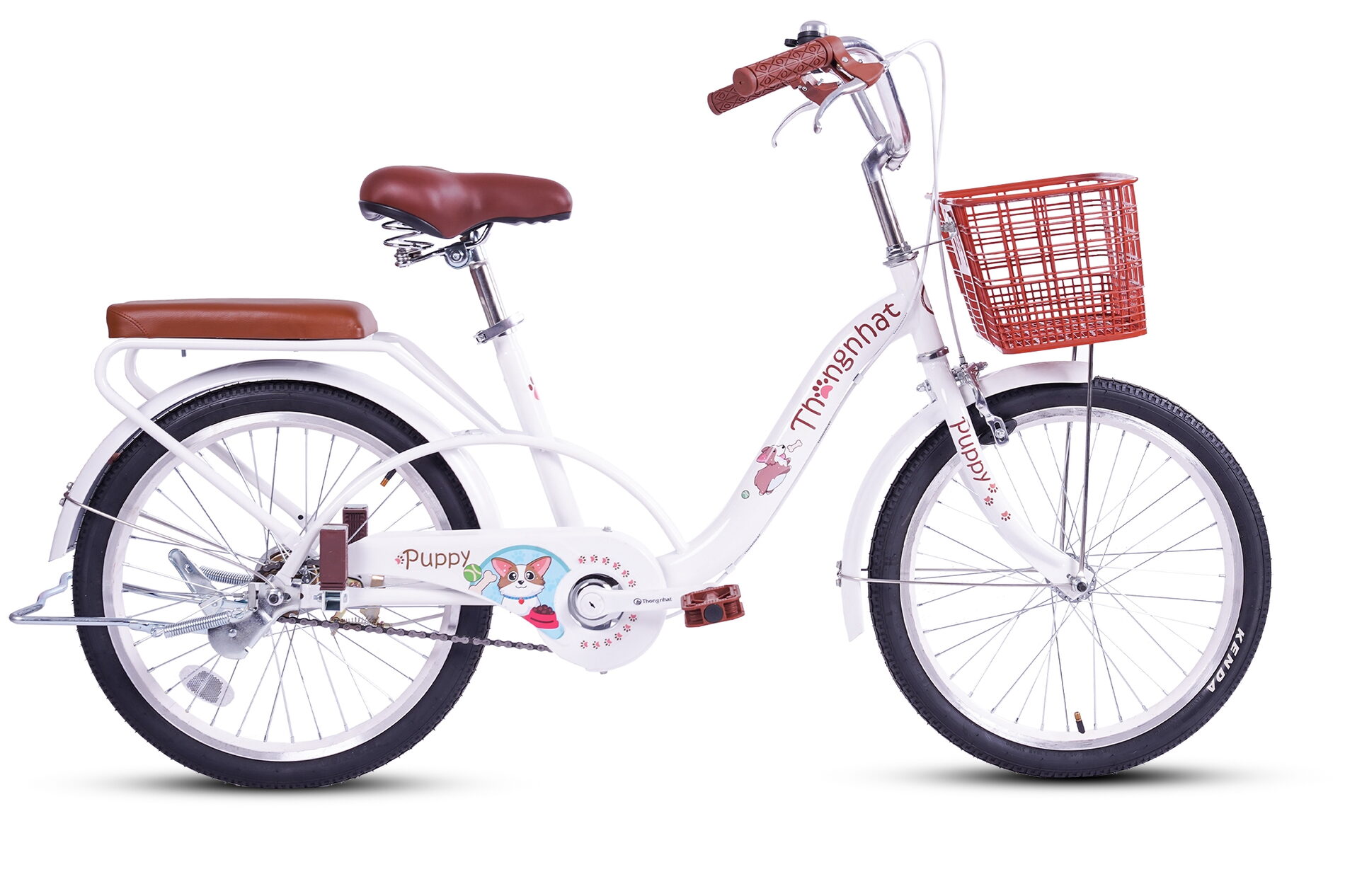 Xe Đạp Trẻ Em Thống Nhất Puppy 20inch 2 Puppy Trang