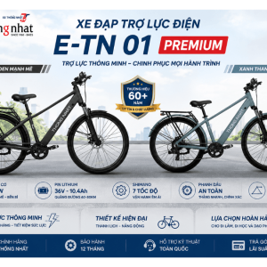 Xe Trợ lực điện Thống Nhất E-TN 01 PREMIUM 9 Xe Dap Tro Luc Dien E Tn 01 Premium 4