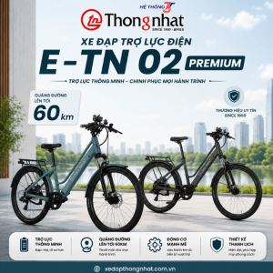 Xe đạp trợ lực Thống Nhất E-TN 02 PREMIUM 7 Xe Dap Tro Luc Dien E Tn 02 Premium 1