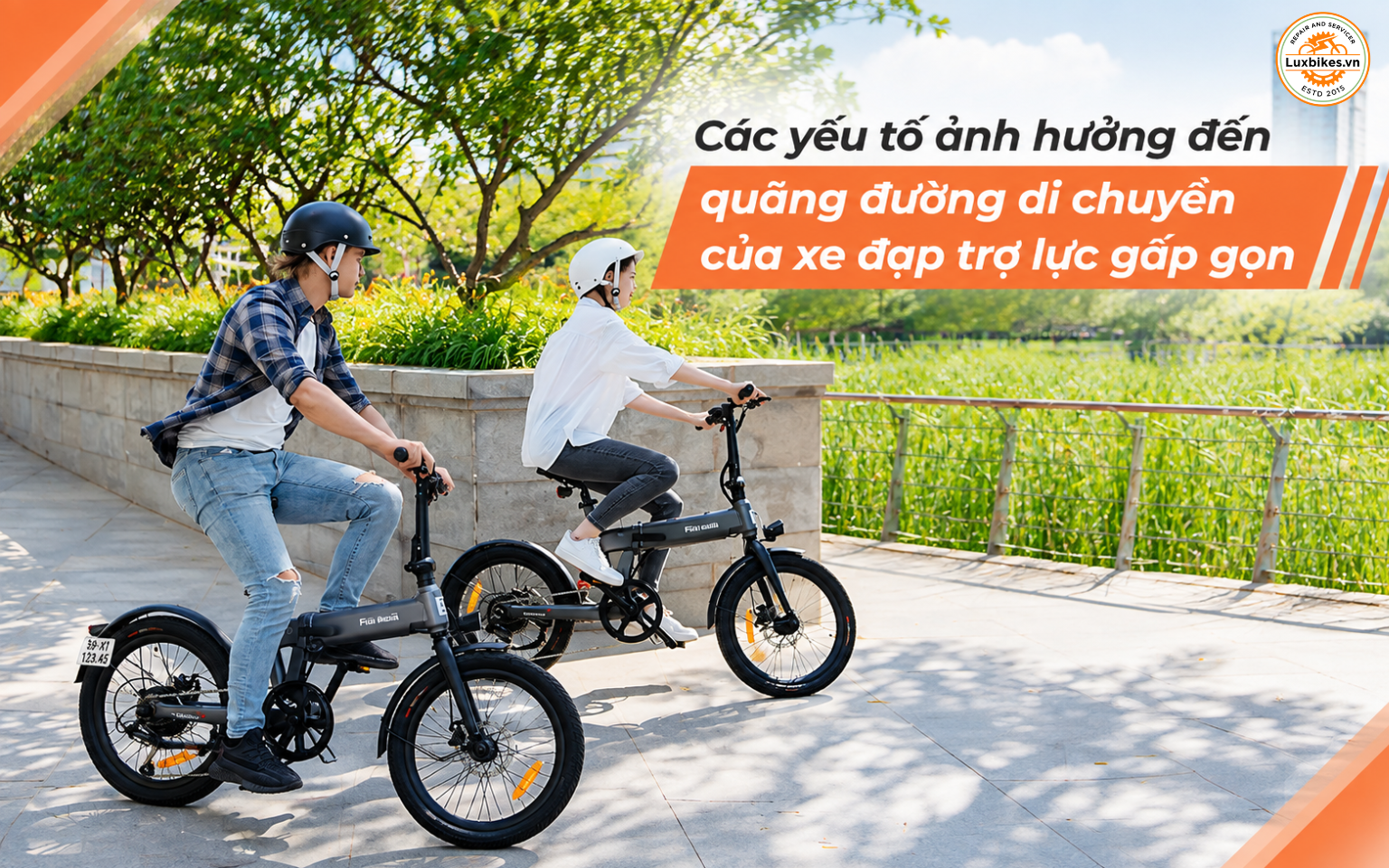 Các yếu tố ảnh hưởng đến quãng đường di chuyển của xe đạp trợ lực gấp gọn