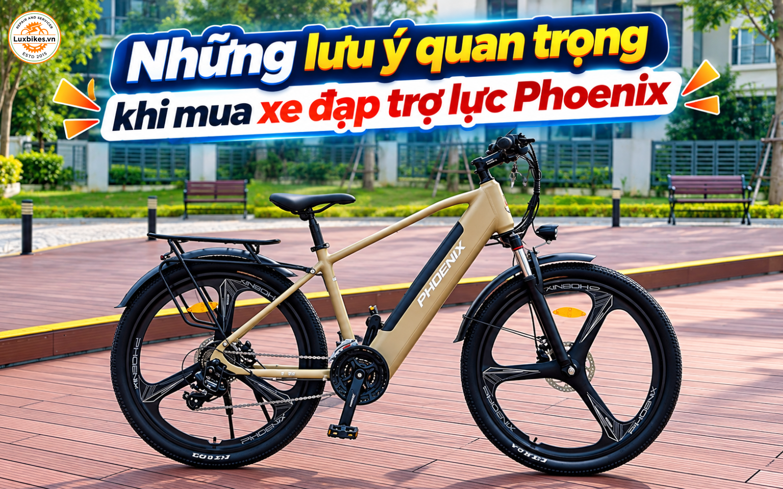 Những lưu ý quan trọng khi mua xe đạp trợ lực Phoenix