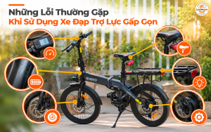 Những Lỗi Thường Gặp Khi Sử Dụng Xe Đạp Trợ Lực Gấp Gọn